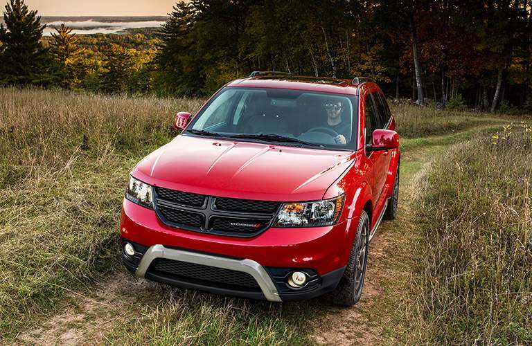 Orange 2018 Dodge Journey