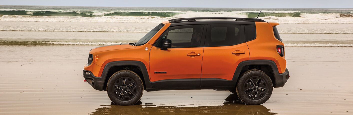 orange 2019 Jeep Renegade