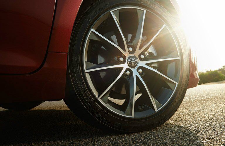 2017 Toyota Camry Rim Design options