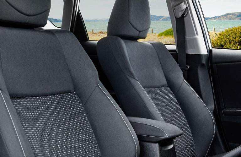 2018 Toyota Corolla iM interior seat view.