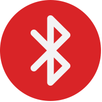 bluetooth on red