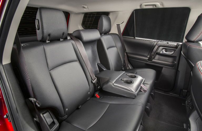 A photo of the back seat in the 2019 Toyota 4Runner.