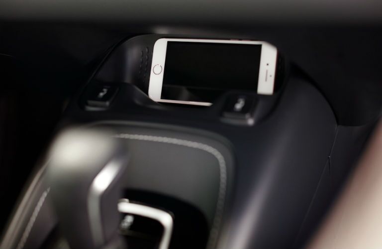 A photo of one of the storage trays equipped in the 2019 Corolla Hatchback.