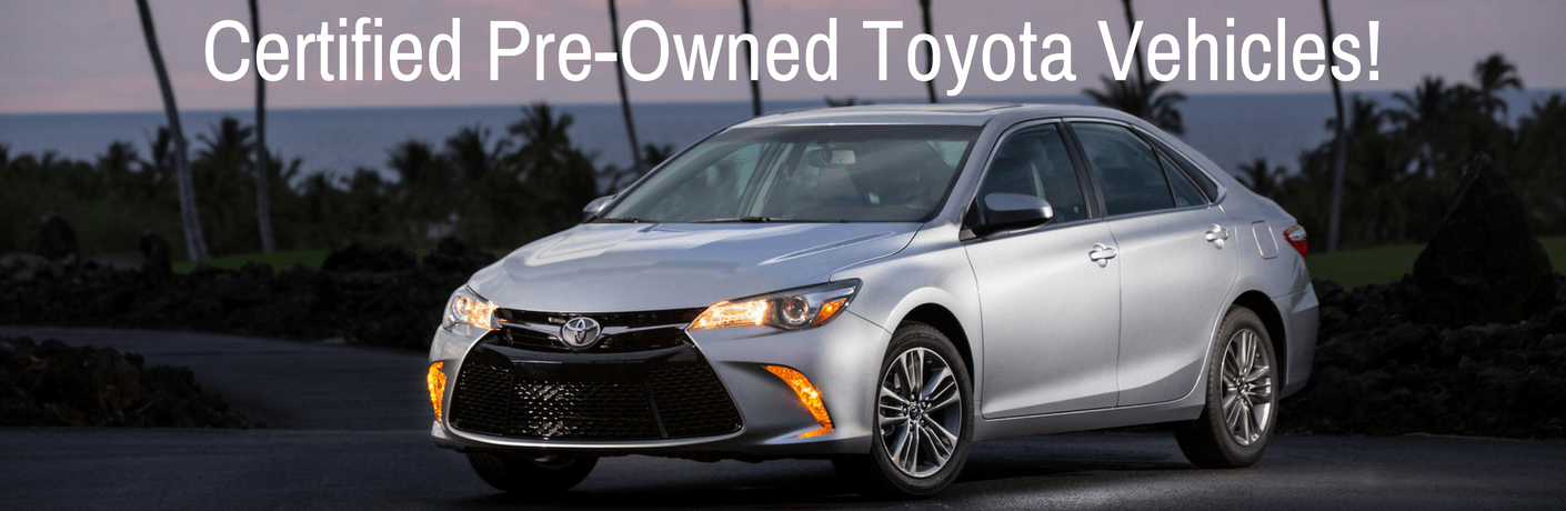 Certified Pre Owned Toyota Vehicles Milford CT