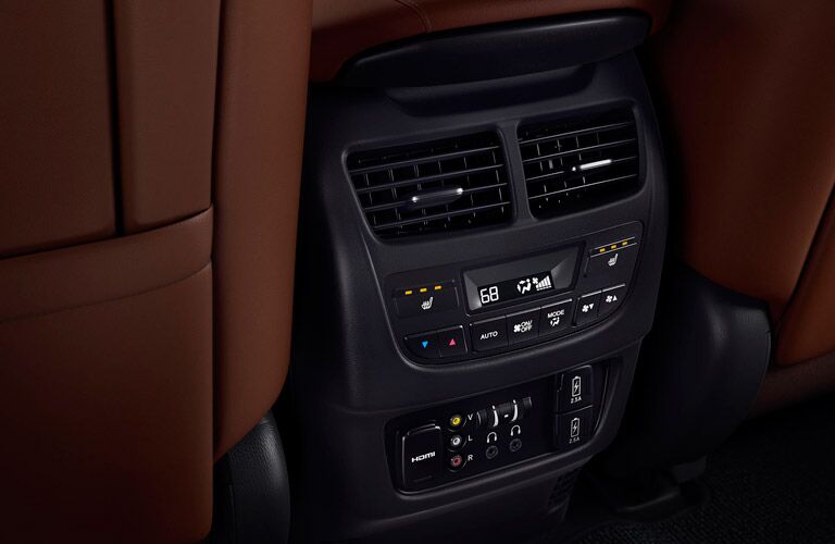 2017 Acura MDX air conditioning system