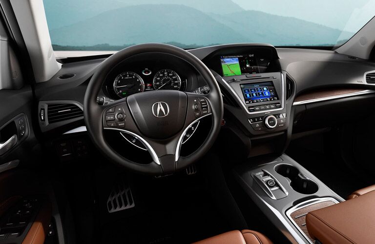 2017 Acura MDX interior material