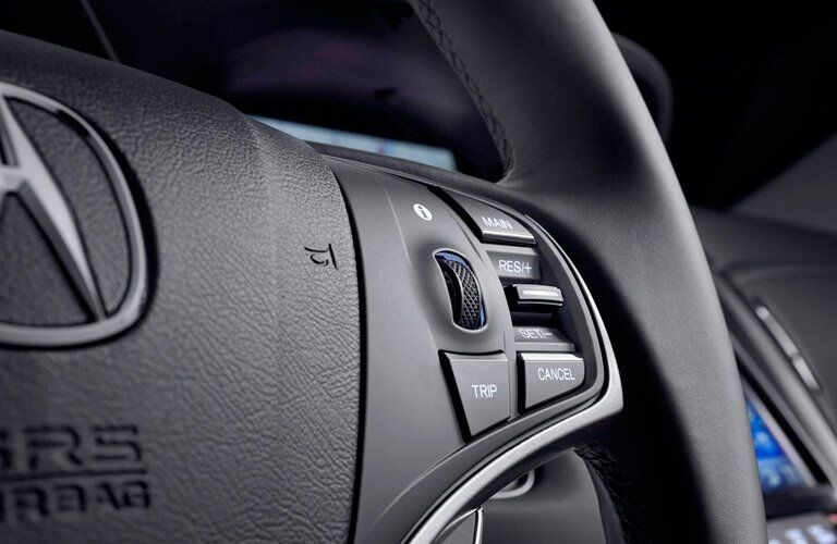 2017 Acura RLX steering wheel controls