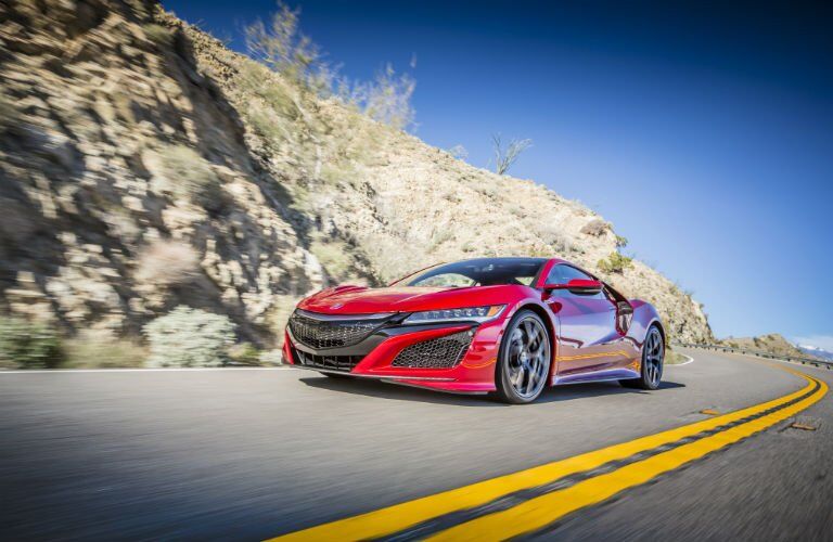 2017 Acura NSX front grille design
