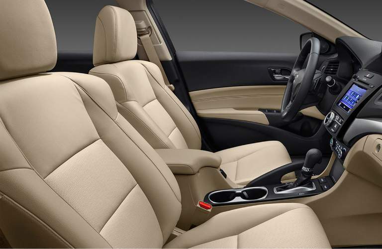 Front Seats Inside the 2018 Acura ILX