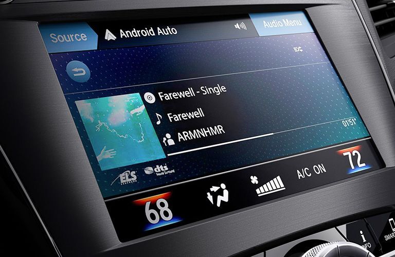Android Auto interface of 2019 Acura ILX