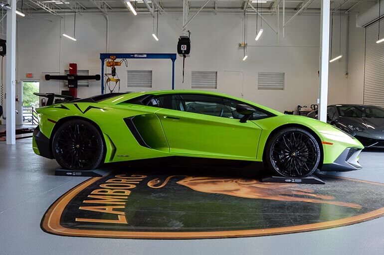 Lamborghini Parking Cushions
