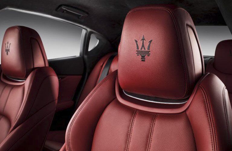 2017 Maserati Quattroporte leather seats