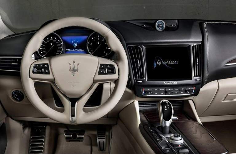 2018 Maserati Levante interior front steering wheel