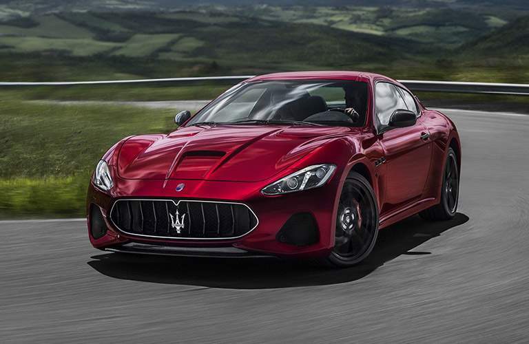 2018 Maserati GranTurismo exterior front red
