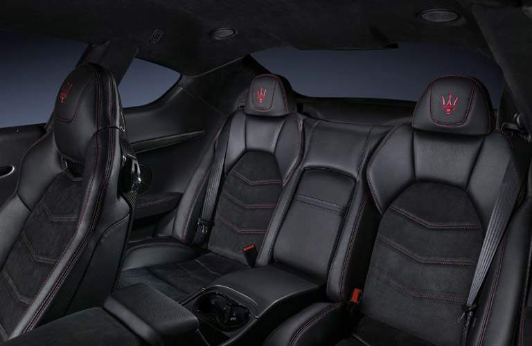 2018 Maserati GranTurismo interior second row seats