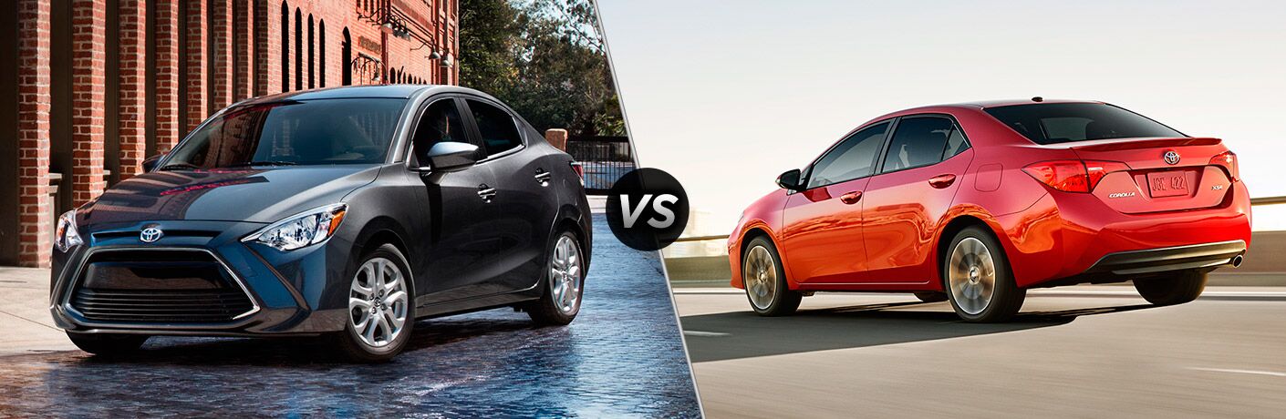 2017 Toyota Y   aris iA vs 2017 Toyota Corolla