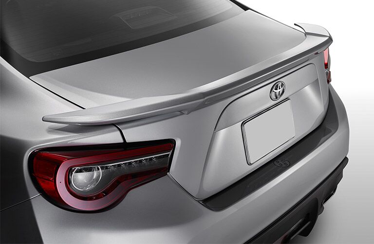 Rear end of 2017 Toyota 86