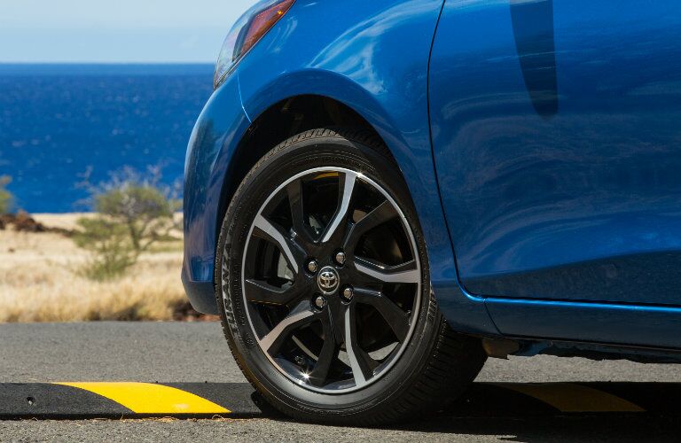 Wheel detailing for 2017 Toyota Yaris