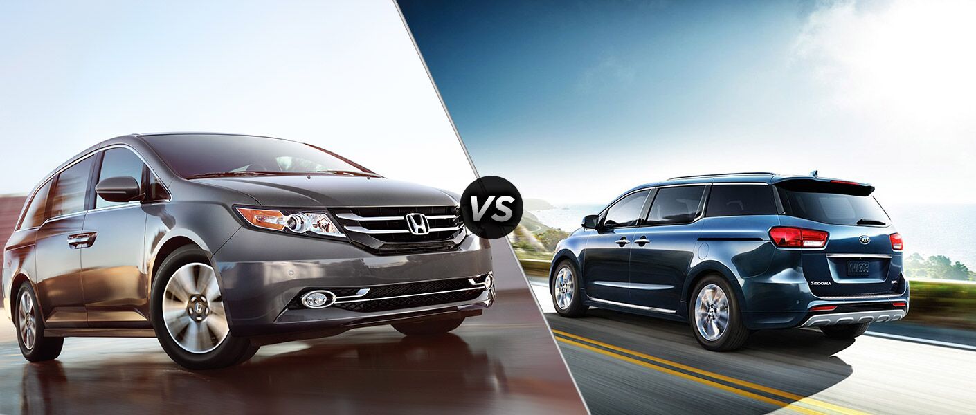 2016 Honda Odyssey Vs Kia Sedona