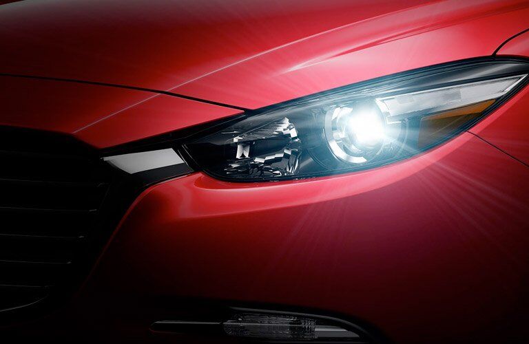 2017 Mazda3 hatchback exterior features