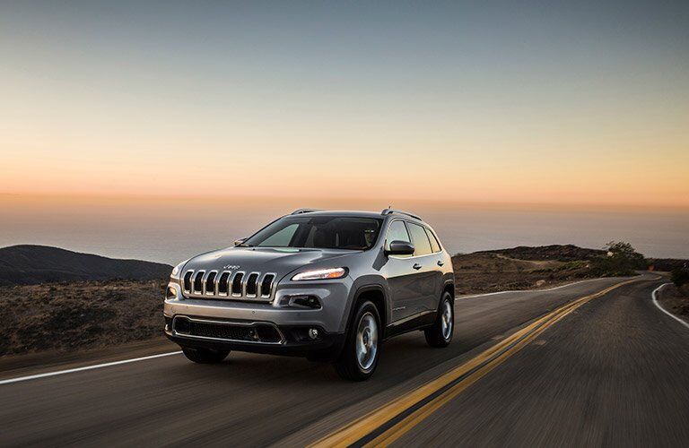 2017 Jeep Cherokee driving range