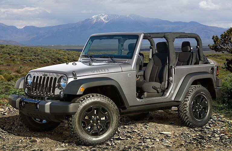 2017 Jeep Wrangler doors off