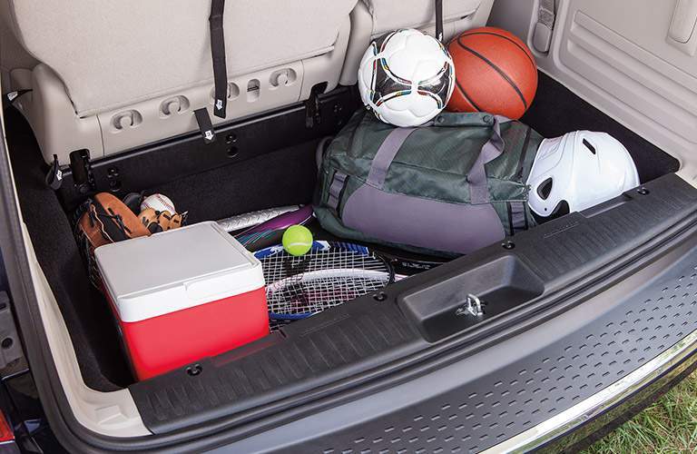 2017 Dodge Grand Caravan cargo area