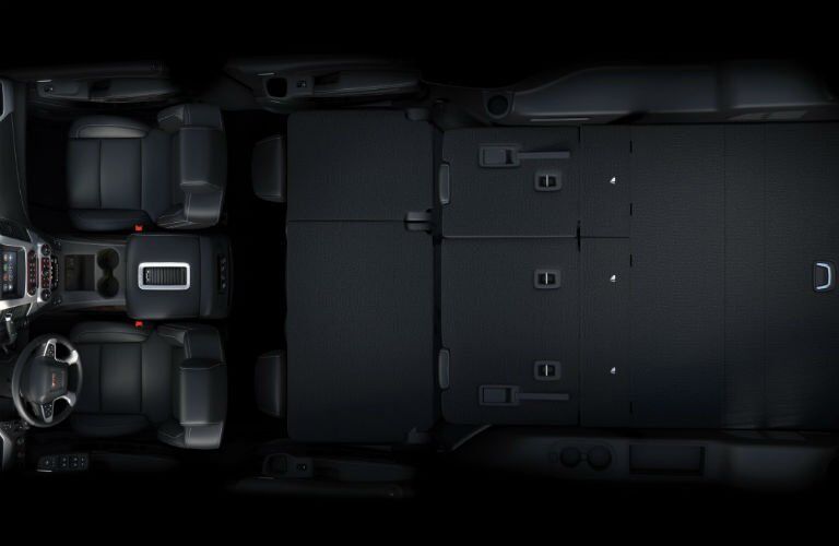 2017-GMC-Yukon-XL-Interior-Seats-Flat
