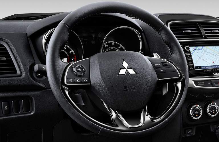 2017 Mitsubishi Outlander Sport steering wheel controls