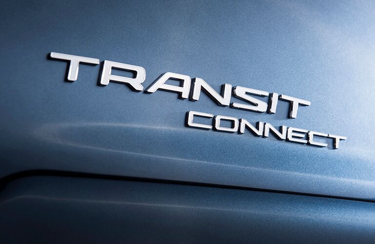 Ford Transit Connect rear name badge