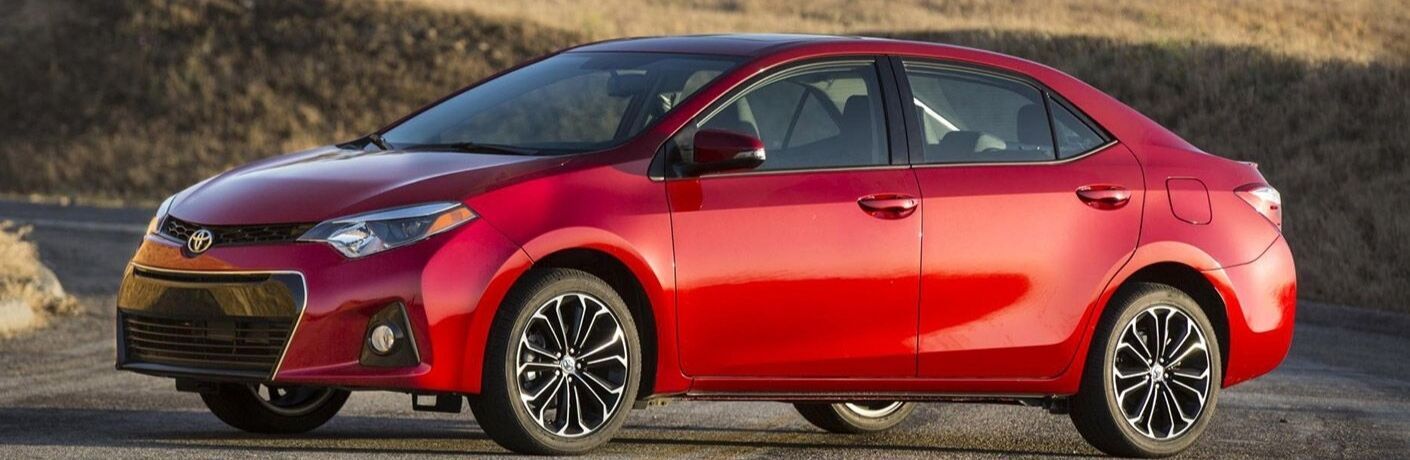 2014 Toyota Corolla in Red