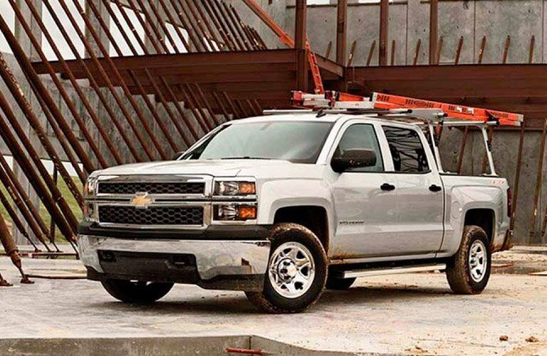 side view of the 2015 Chevy Silverado 1500