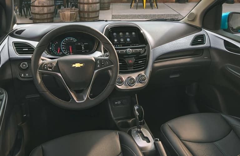 Used 2021 Chevy Spark dashboard