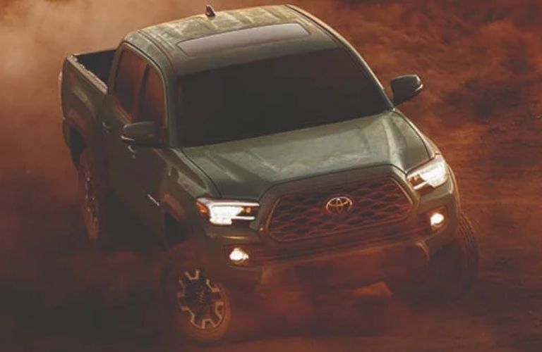 View of the 2021 Toyota Tacoma 
