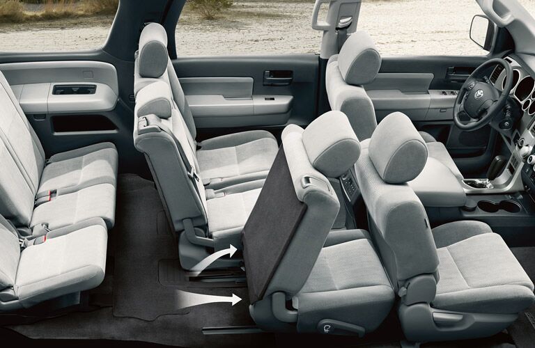 2016 Toyota Sequoia seating options