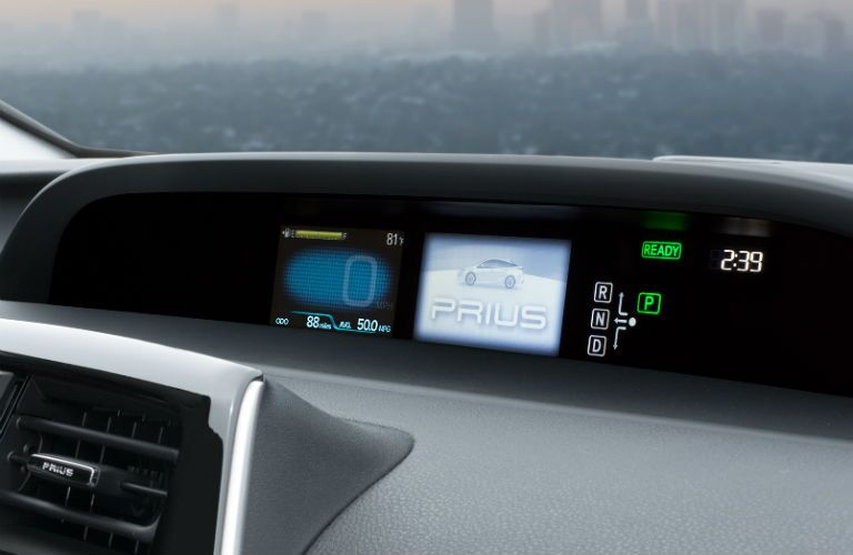 2017 Toyota Prius dashboard