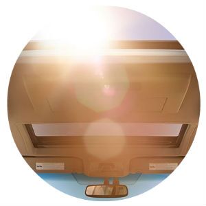 dual moonroof in the 2016 toyota sienna