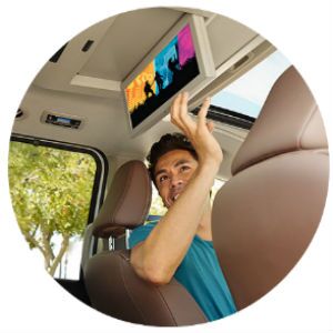 blu-ray player in toyota sienna