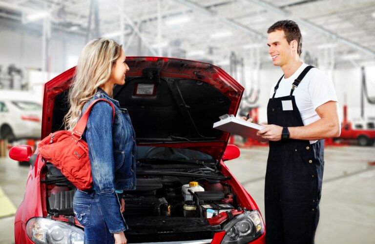 routine vehicle service
