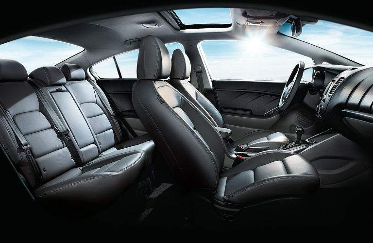 2018 Kia Forte Side View of Black Interior