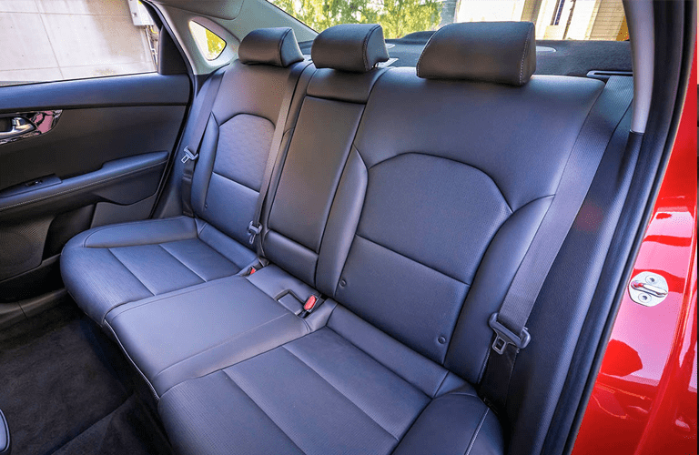 A photo of the rear seats in the 2019 Kia Forte.