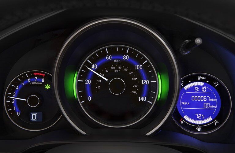 2017 Honda Fit speedometer