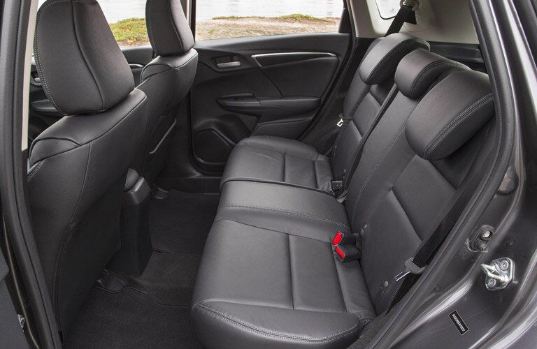 2017 Honda Fit rear seat
