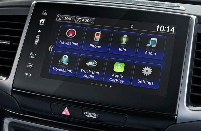 2018 Honda Ridgeline audio system