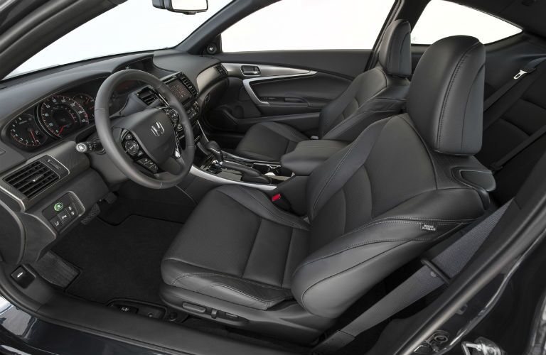 2017 Accord Coupe leather seating