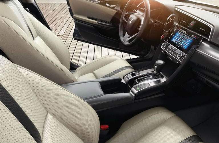 2017 Honda Civic Sedan interior front