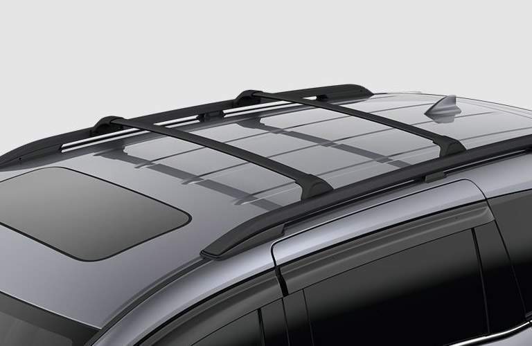 Roof racks on the 2018 Honda Odyssey Touring