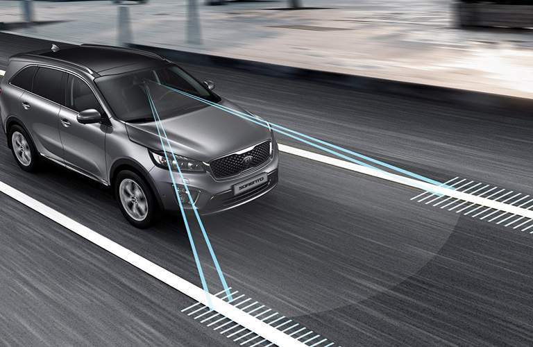 2018 Kia Sorento lane keep assist