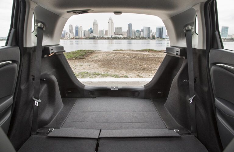 2017 Honda Fit cargo space