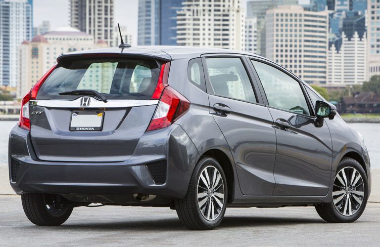 2017 Honda Fit athletic stance